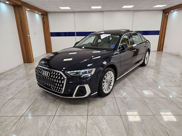 Audi A8 Saloon, Hybrid, 2024, Blue