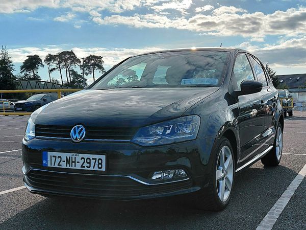 Volkswagen Polo Hatchback, Petrol, 2017, Black