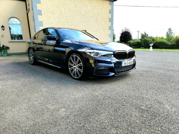 BMW 5-Series Saloon, Diesel, 2019, Black