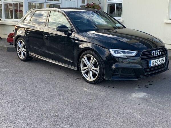 Audi A3 Hatchback, Diesel, 2018, Black