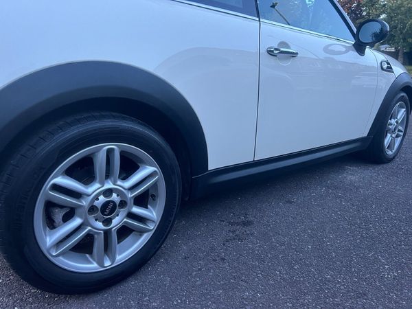 Mini Cooper Coupe, Petrol, 2014, White