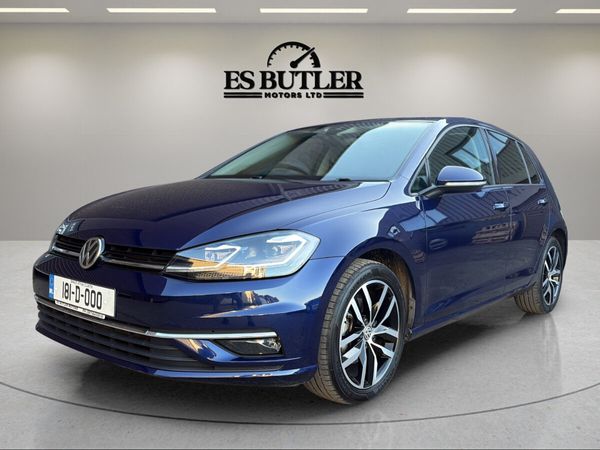 Volkswagen Golf Hatchback, Petrol, 2018, Blue