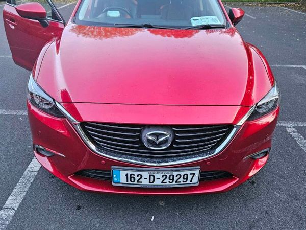 Mazda Mazda6 Estate, Diesel, 2016, Red