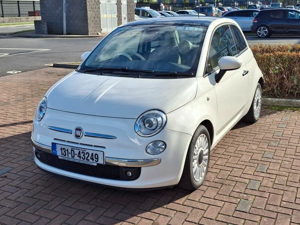 Fiat 500 Hatchback, Petrol, 2013, White