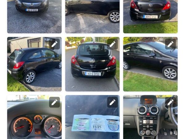 Vauxhall Corsa Hatchback, Petrol, 2014, Black