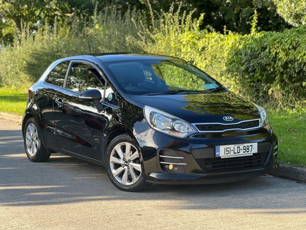 Kia Rio Hatchback, Petrol, 2015, Black