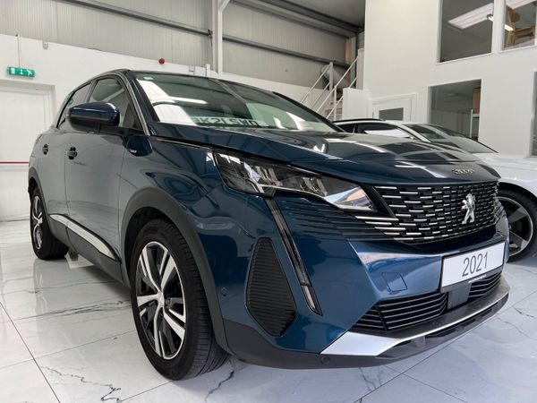 Peugeot 3008 SUV, Petrol Hybrid, 2021, Blue