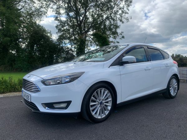 Ford Focus Hatchback, Diesel, 2016, White
