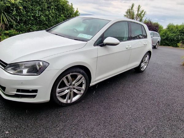 Volkswagen Golf Hatchback, Diesel, 2017, White