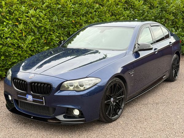 BMW 5-Series Saloon, Diesel, 2016, Blue