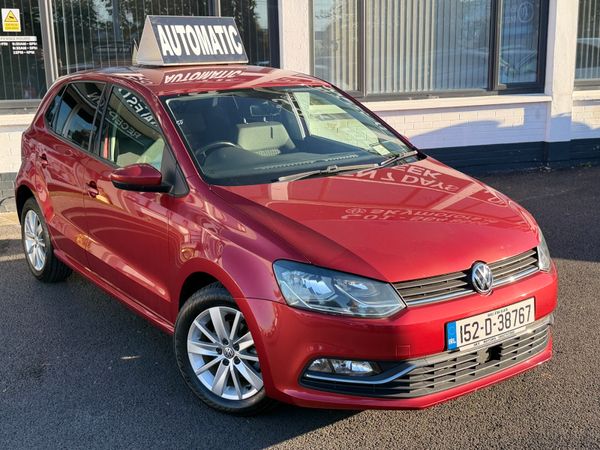 Volkswagen Polo Hatchback, Petrol, 2015, Red
