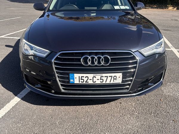 Audi A6 Saloon, Diesel, 2015, Blue