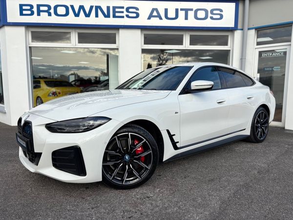 BMW i4 Hatchback, Electric, 2022, White