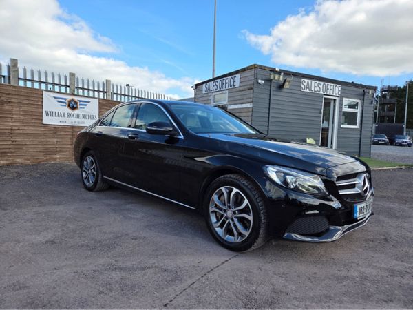 Mercedes-Benz C-Class Saloon, Petrol Plug-in Hybrid, 2016, Black