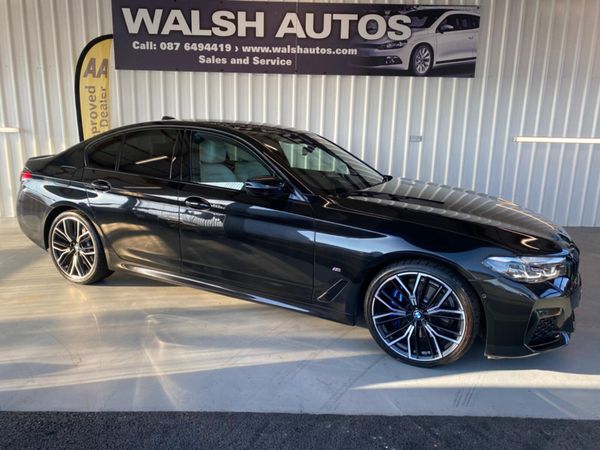 BMW 5-Series Saloon, Diesel, 2022, Black