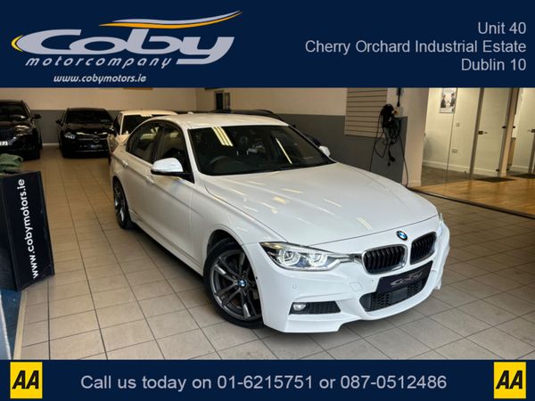BMW 3-Series Saloon, Petrol Plug-in Hybrid, 2016, White