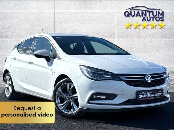 Vauxhall Astra Hatchback, Petrol, 2017, White