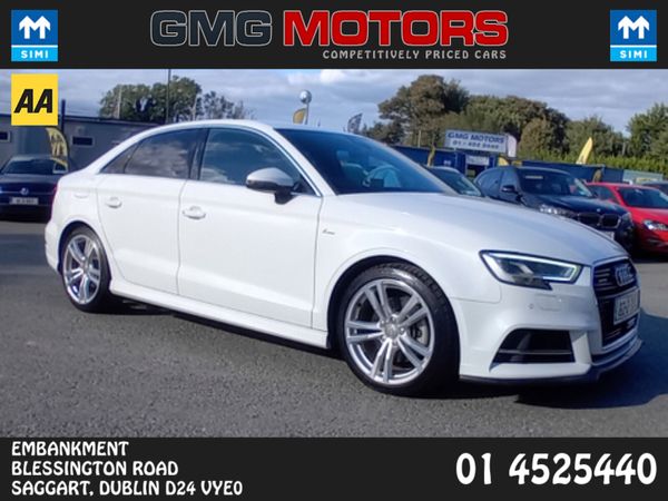 Audi A3 Saloon, Petrol, 2018, White