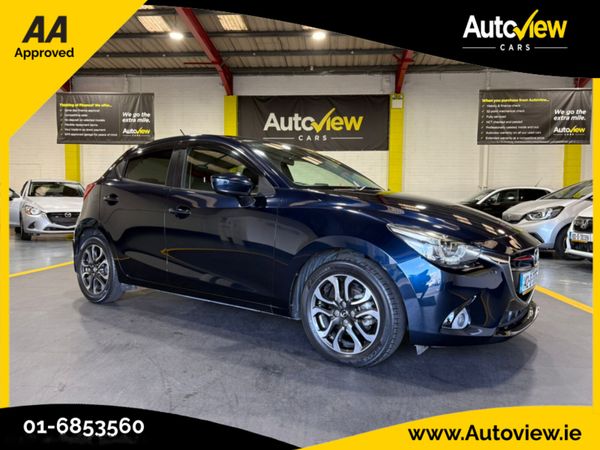 Mazda Demio Hatchback, Diesel, 2014, Blue