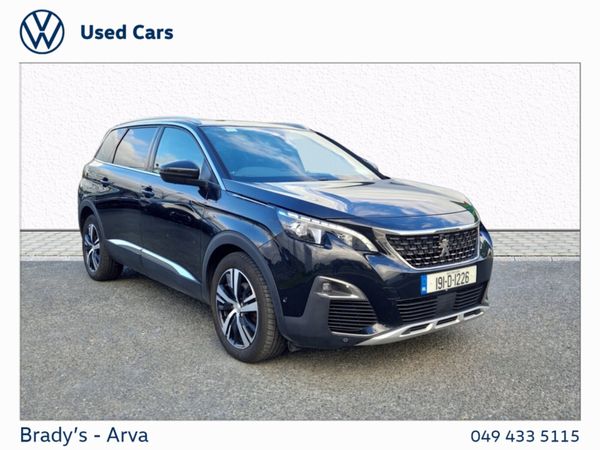 Peugeot 5008 SUV, Diesel, 2019, Black