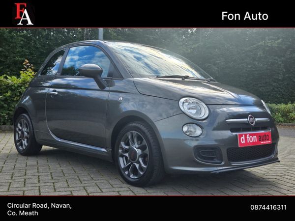 Fiat 500 Hatchback, Petrol, 2014, Grey