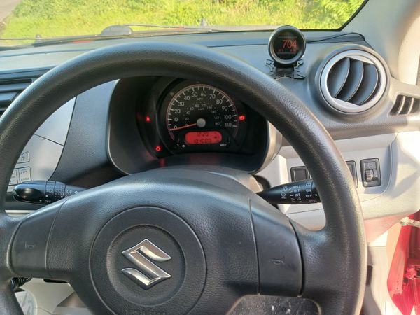 Suzuki Alto Hatchback, Petrol, 2010, Red