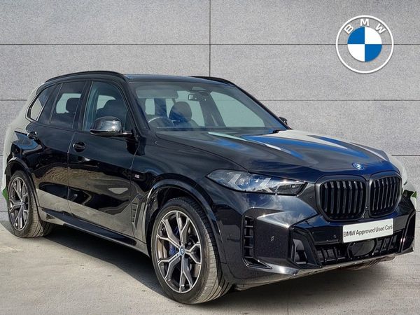 BMW X5 SUV, Petrol Plug-in Hybrid, 2025, Black