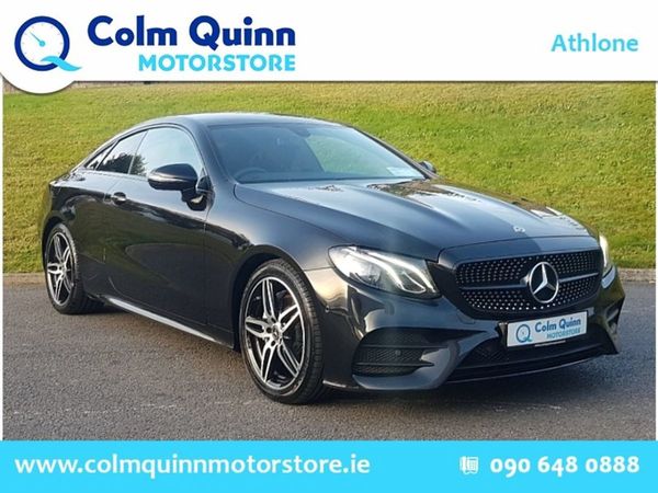 Mercedes-Benz E-Class Coupe, Diesel, 2018, Black