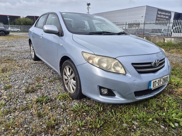 Toyota Corolla Saloon, Petrol, 2007, Blue