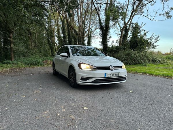 Volkswagen Golf Hatchback, Diesel, 2017, White