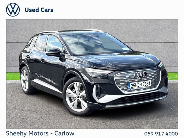 Audi Q4 e-tron SUV, Electric, 2025, Black