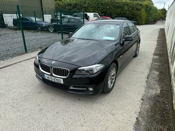 BMW 5-Series Saloon, Diesel, 2014, Black