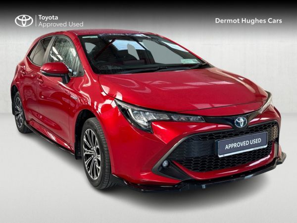 Toyota Corolla Hatchback, Petrol Hybrid, 2021, Red