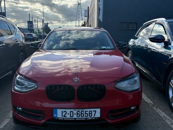 BMW 1-Series Hatchback, Petrol, 2012, Red
