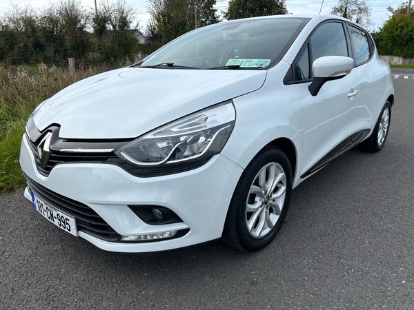 Renault Clio Hatchback, Petrol, 2018, White