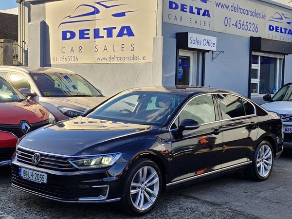 Volkswagen Passat Saloon, Petrol Plug-in Hybrid, 2018, Black
