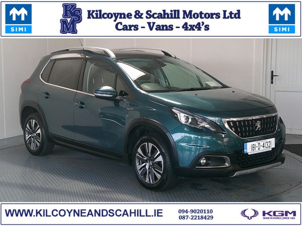Peugeot 2008 Estate, Petrol, 2018, Green