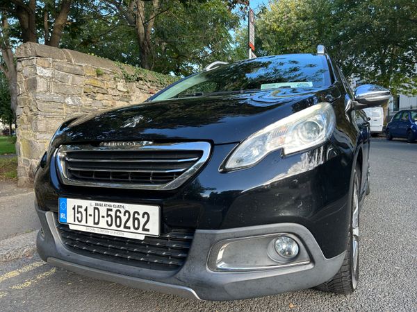 Peugeot 2008 SUV, Petrol, 2015, Black