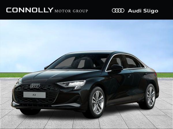 Audi A3 Saloon, Petrol, 2025, Black