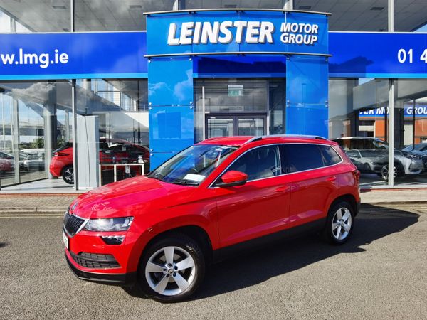 Skoda Karoq SUV, Diesel, 2022, Red