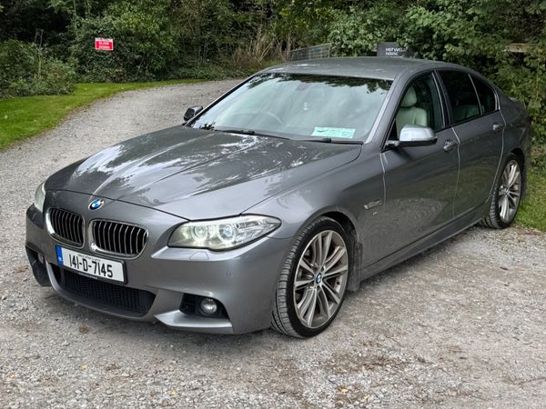 BMW 5-Series Saloon, Diesel, 2014, Grey