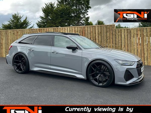 Audi RS6 Estate, Petrol Hybrid, 2020, Grey