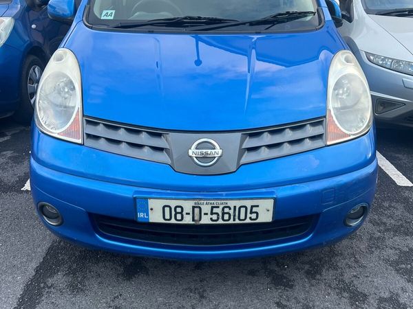 Nissan Note MPV, Petrol, 2008, Blue
