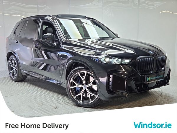 BMW X5 SUV, Petrol Plug-in Hybrid, 2025, Black