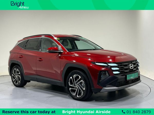 Hyundai Tucson MPV, Petrol Plug-in Hybrid, 2025, Red