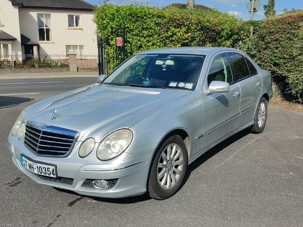 Mercedes-Benz E-Class Saloon, Petrol, 2007, Silver