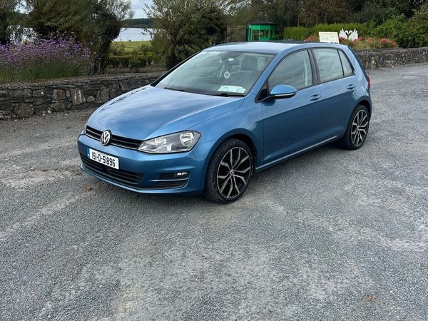 Volkswagen Golf Hatchback, Diesel, 2015, Blue