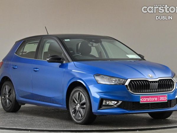 Skoda Fabia Hatchback, Petrol, 2022, Blue