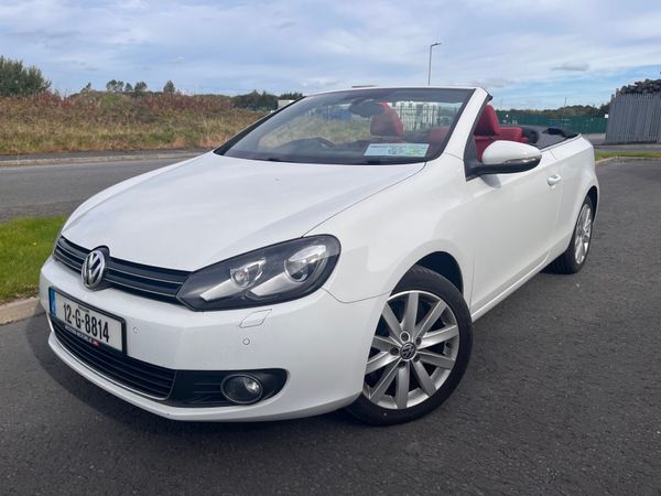 Volkswagen Golf Convertible, Petrol, 2012, White