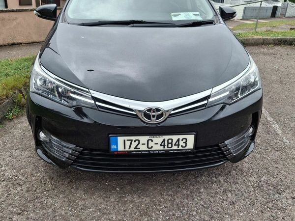 Toyota Corolla Saloon, Petrol, 2017, Black